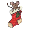 MOUSE W/ STOCKING