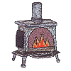 ANTIQUE FIREPLACE