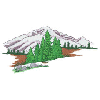 MOUNTAIN AND TREES