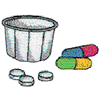 PILL CUP