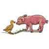 PIGLET AND DUCKLING