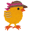 CHICK WITH HAT