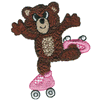 TEDDY BEAR ON SKATES