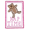 FRAMED NAP TIME BEAR