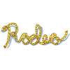 RODEO ROPE LETTERS