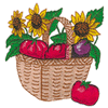 TOMATO AND SUNFLOWER BASKET