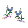 LITTLE BLUE BIRDS