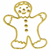 METALLIC GINGERBREAD MAN