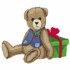 BEAR WITH CHRISTMAS GIFT