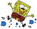 Spongebob Floating