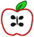 apple applique freebie