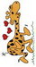 Giraffe W-Hearts