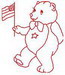 Flagbear