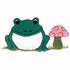 Frog & Mushroom