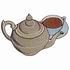 Teapot & Tea Cups