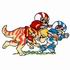 Football Pachycephalosaurus