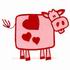 Valentine's Cow