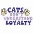 Cats Don't Understand Loyalty