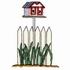 Birdhouse & Picket Fence