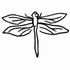 Brushstroke Dragonfly
