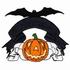 Pumpkin & Skull
