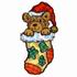 Teddy Bear Christmas Stocking