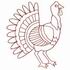 Turkey Line Art