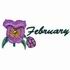 February - Violet & Amethyst