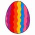 Rainbow Easter Egg