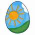 Sunshine Easter Egg