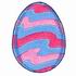 Pink & Blue Easter Egg