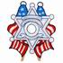 Sheriff's Star w/ Flags