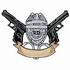 Badge w/Guns