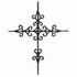 Wrought Iron Cross