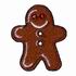 Gingerbread Button