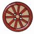 Wagon Wheel Button