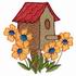 Birdhouse Flowers