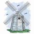 Windmill w/ Birds
