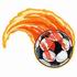 Flaming Soccer Ball