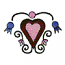 FLORAL HEART DESIGN
