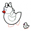 DUCK FAMILY APPLIQUE