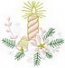 Christmas Candle Small