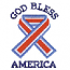 GOD BLESS AMERICA RIBBON