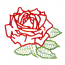 ROSE APPLIQUE