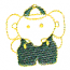 ELEPHANT IN PLAY CLOTHS