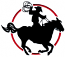HORSE AND RIDER IN CIRCLE