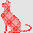 CROSS STITCH CAT