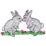 KISSING BUNNIES