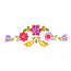 FLORAL DESIGN BORDER