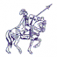 KNIGHT ON HORSEBACK